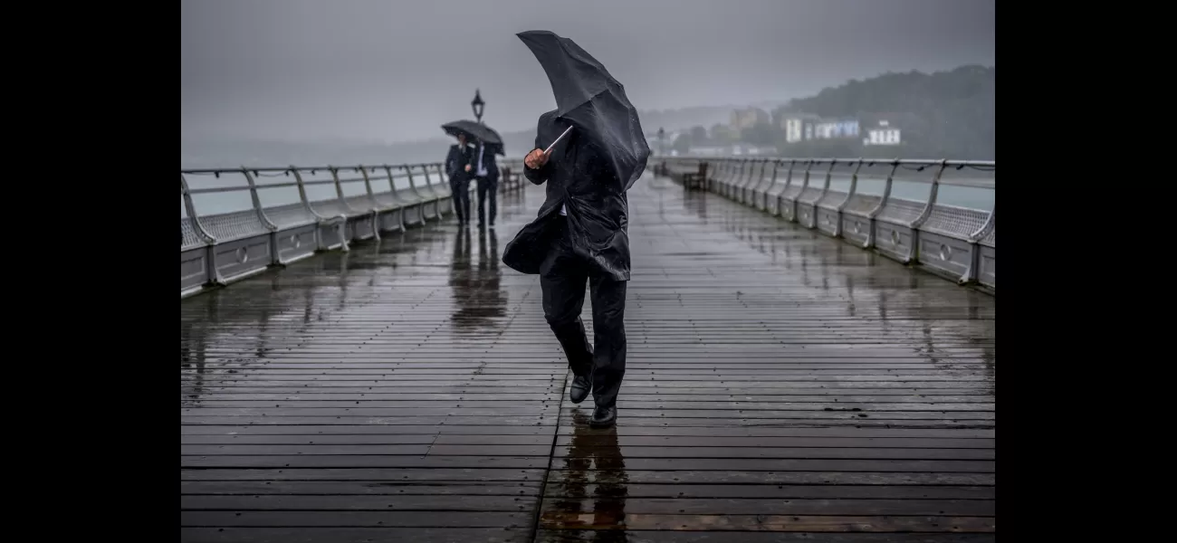 Britain will experience extreme weather as the remnants of Hurricane Ernesto hit, causing alerts to be issued.