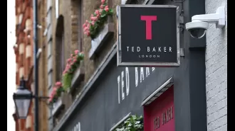 All UK Ted Baker stores shutting down this week.
