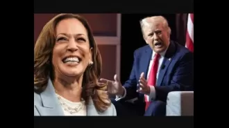 Trump says he is better looking than Kamala Harris.