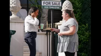 EastEnders reveals who will get Gray's house and a shocking turn of events occurs.