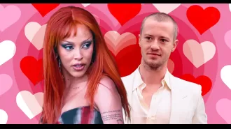 Doja Cat and Stranger Things actor cause speculation of a relationship with affectionate behavior in London.