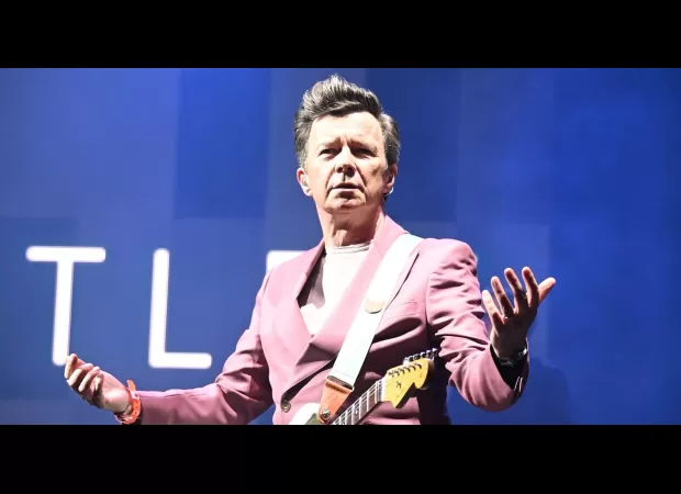 Famous 80s musician shows no signs of slowing down, jamming to AC/DC on the drums.