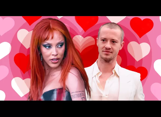 Doja Cat and Stranger Things actor cause speculation of a relationship with affectionate behavior in London.