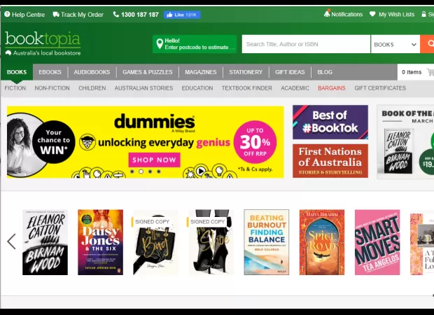 After being taken over by the owner of an online camera store, Booktopia has been saved from financial trouble.