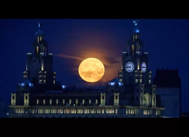 Tips for viewing the rare blue supermoon tonight.