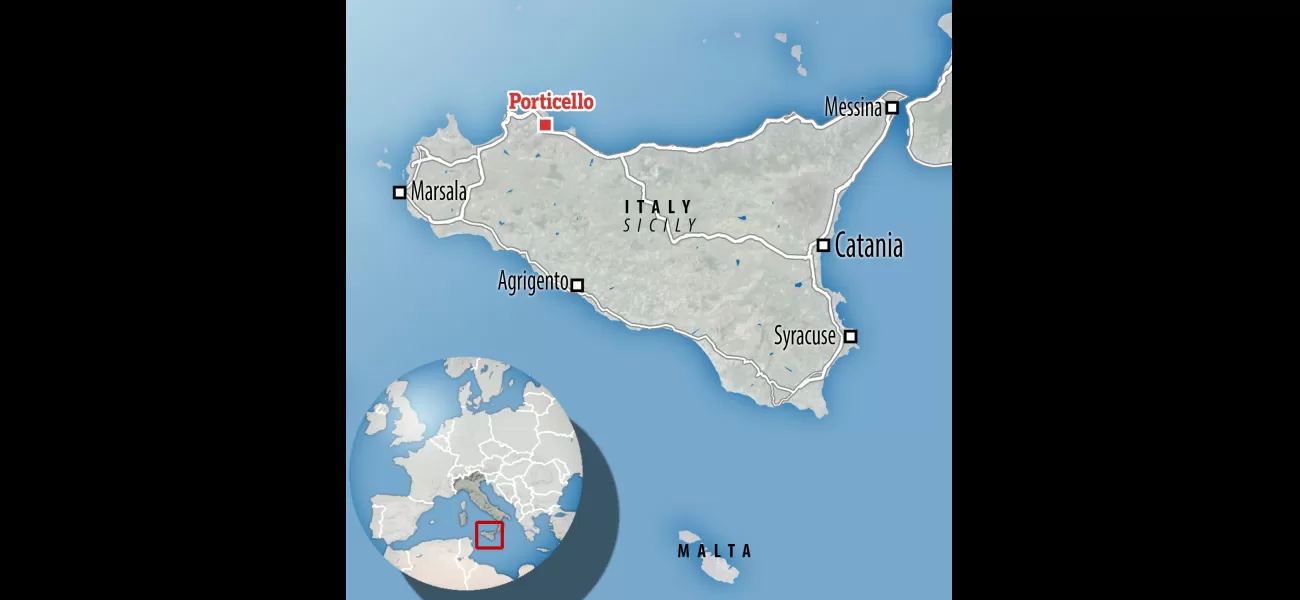 British tourists' sailing boat sinks in Italy due to tornado.