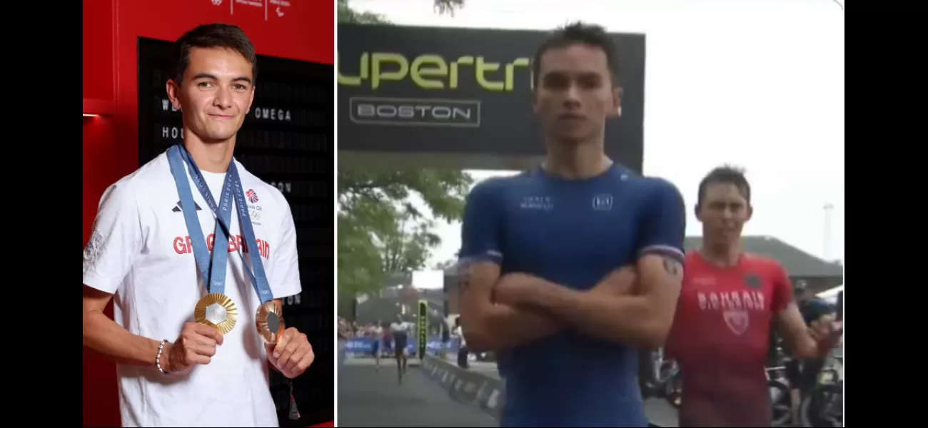 British athlete's celebration at Paris Olympics angers opponent for being disrespectful.