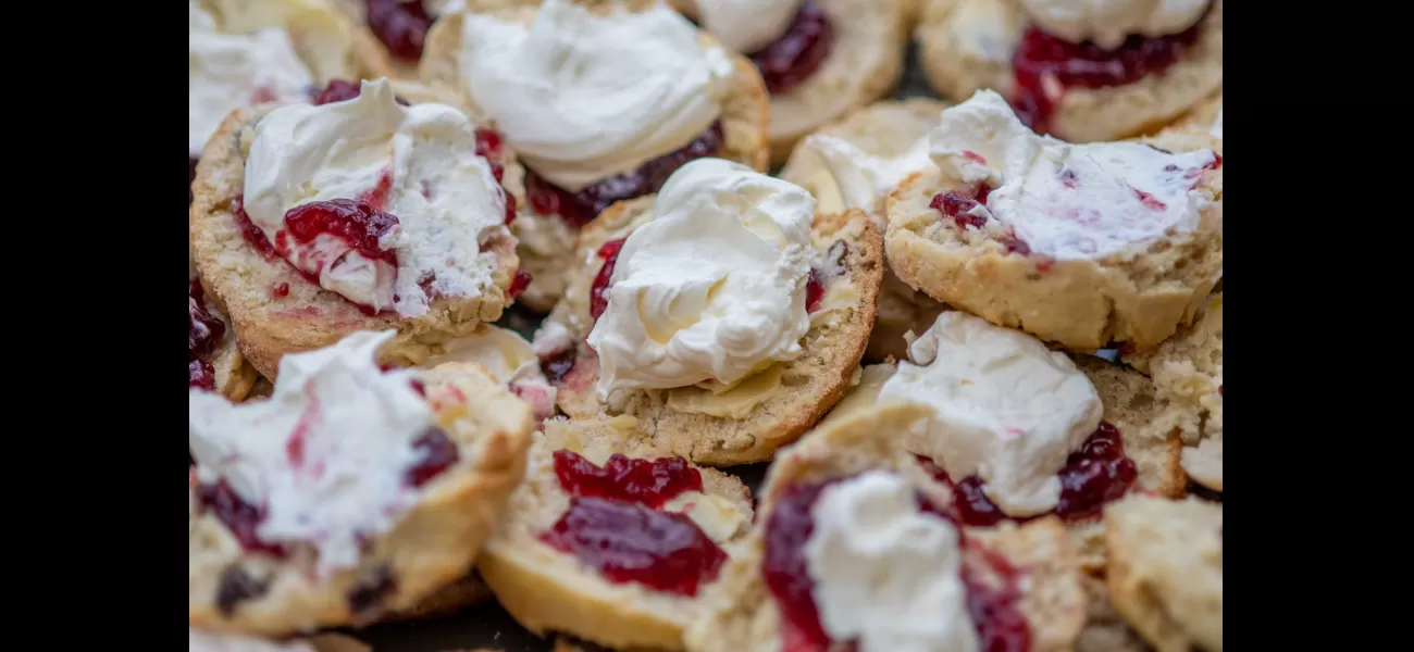 Researchers have determined the proper order for topping scones - cream first, then jam.