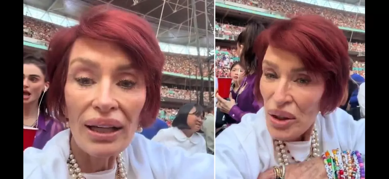 Sharon Osbourne is impressing fans with her hilarious recreation of a memorable moment from the X Factor.