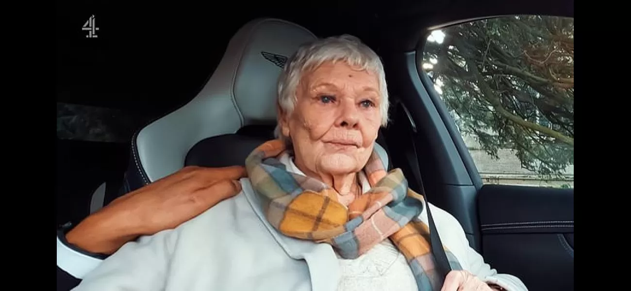 Dame Judi Dench gets emotional discussing her late husband, who passed away 23 years ago.