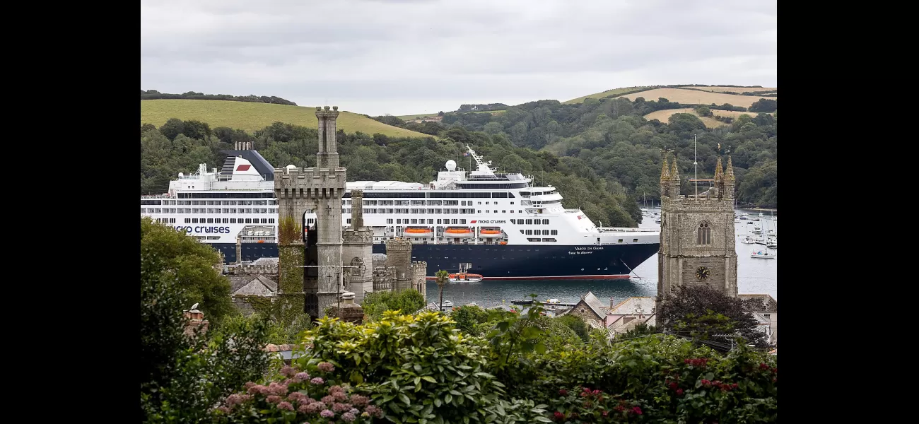Huge cruise ships take over small Cornish town - locals weigh in on the impact.