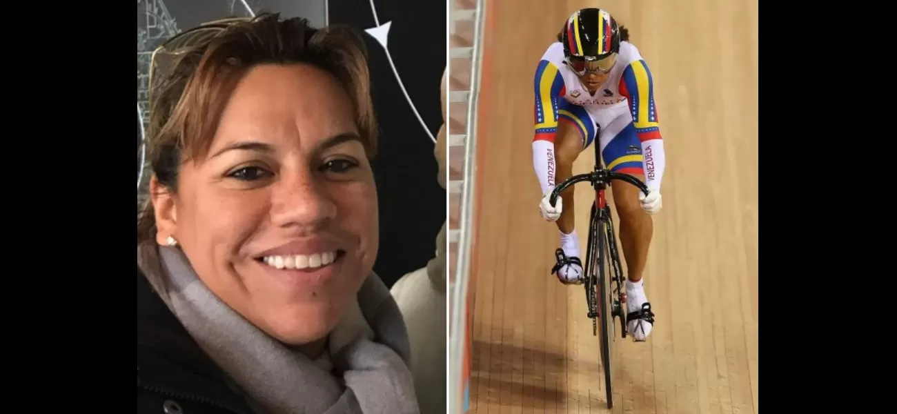 An Olympic cyclist died at home from choking on food.