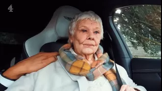 Dame Judi Dench gets emotional discussing her late husband, who passed away 23 years ago.