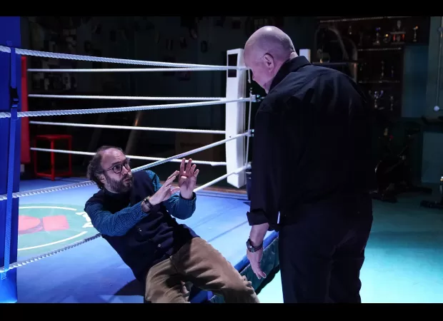 Reiss' escape from Phil in EastEnders ends in failure.