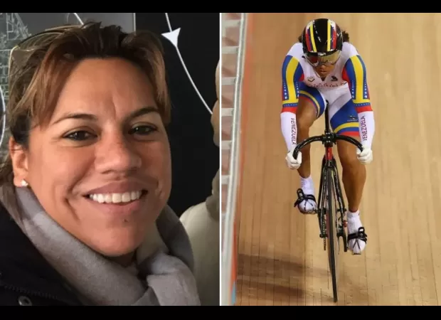 An Olympic cyclist died at home from choking on food.
