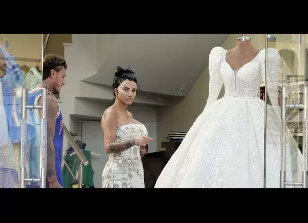 Katie Price's engagement rumors intensify amidst financial and legal troubles.