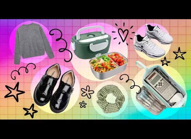 Prepare for school with affordable essentials - buy uniforms, writing materials, and other items for less than £1.