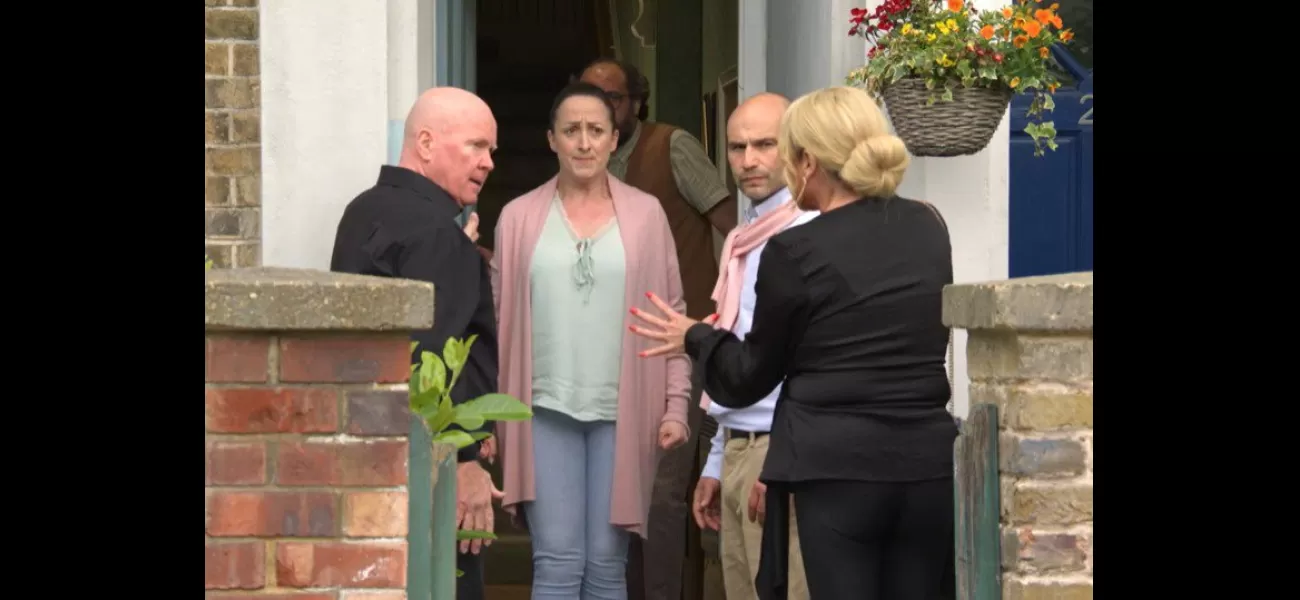 Sonia from EastEnders rescues murderer Reiss with deceased Walford icon's help.