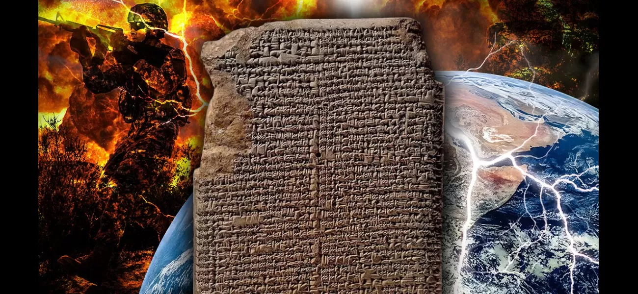 An old Babylonian tablet has 61 ominous prophecies for the future of Earth.