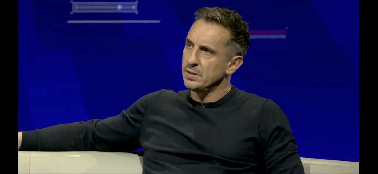 Gary Neville alters top-four forecast for Premier League following Tottenham's draw with Leicester.
