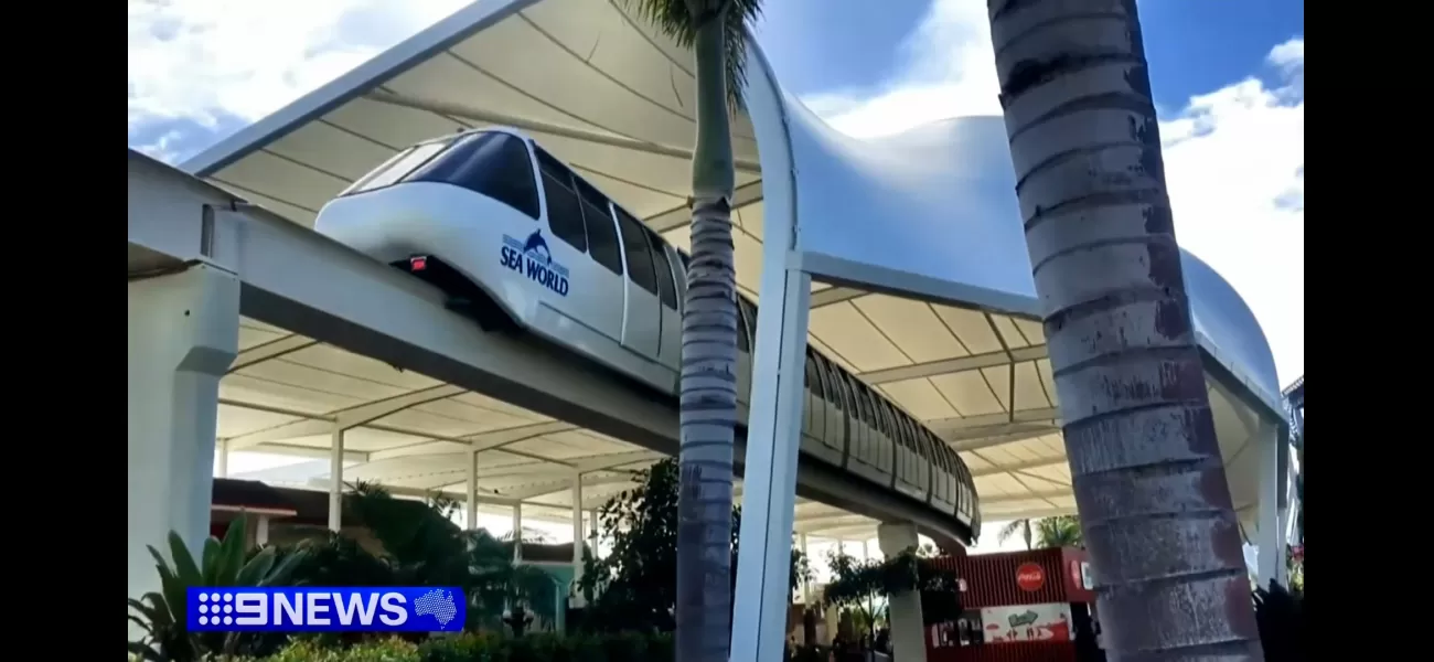Saying goodbye to iconic Sea World Monorail on Gold Coast.