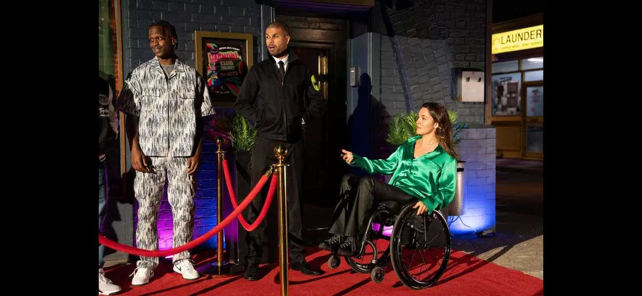 EastEnders confirms a heartbreaking love story as club gets dangerously packed.
