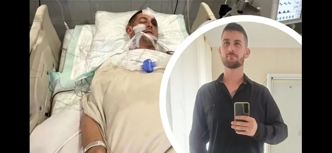 A man from Australia is in a coma after being seriously hurt in a moped crash while in Bali.