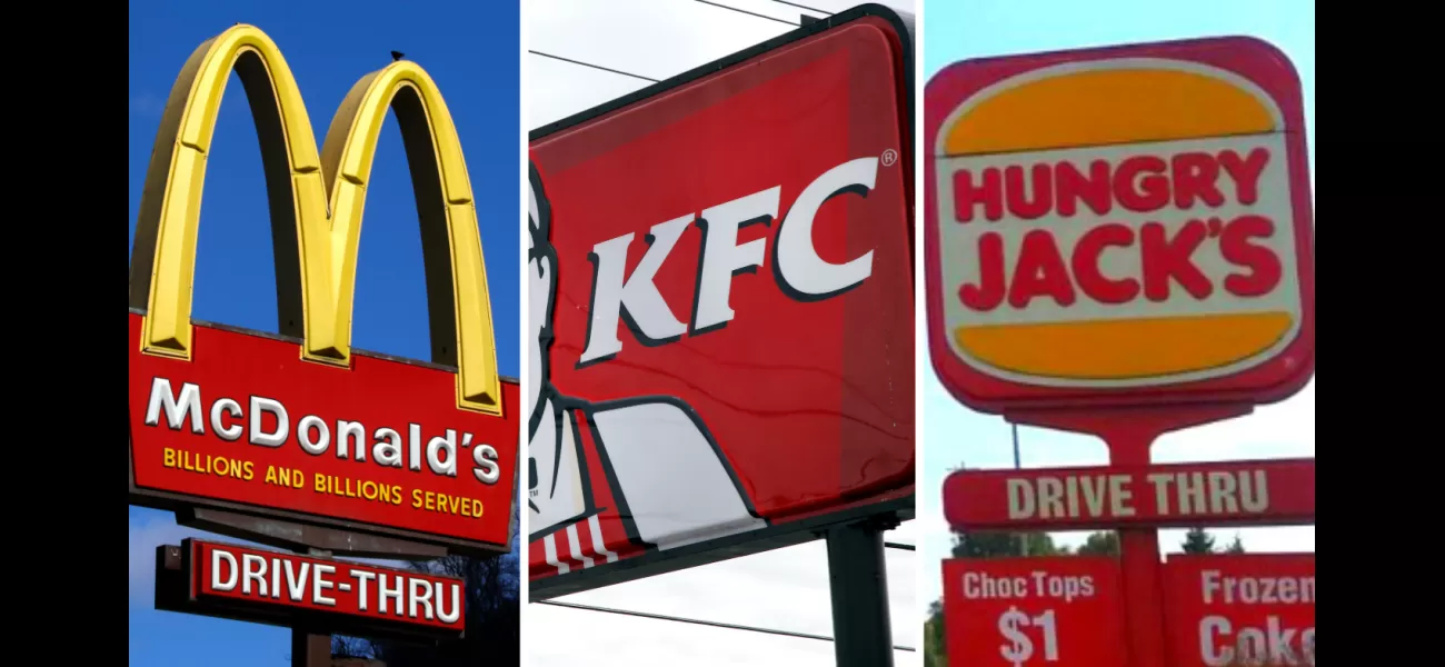 Popular fast food restaurants penalized by environmental group