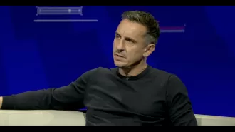 Gary Neville alters top-four forecast for Premier League following Tottenham's draw with Leicester.