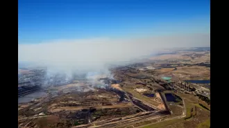 Study reveals that individuals exposed to mine fire experience accelerated lung aging, equivalent to almost five years of normal aging.