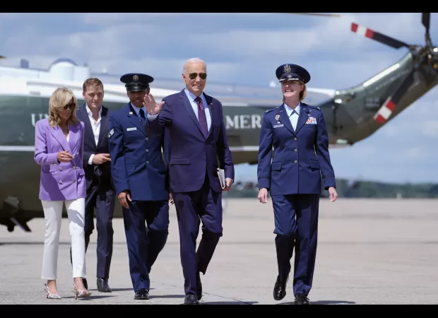 Today, Biden will address the DNC as Kamala Harris takes on a new role.