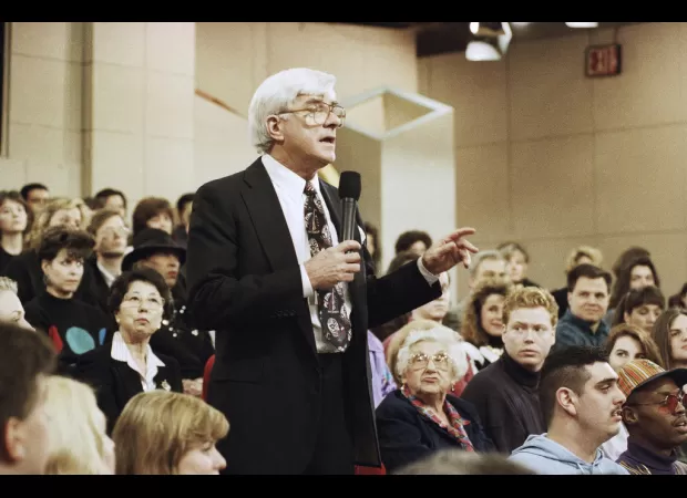Phil Donahue, a groundbreaking host of a popular daytime talk show, passed away.