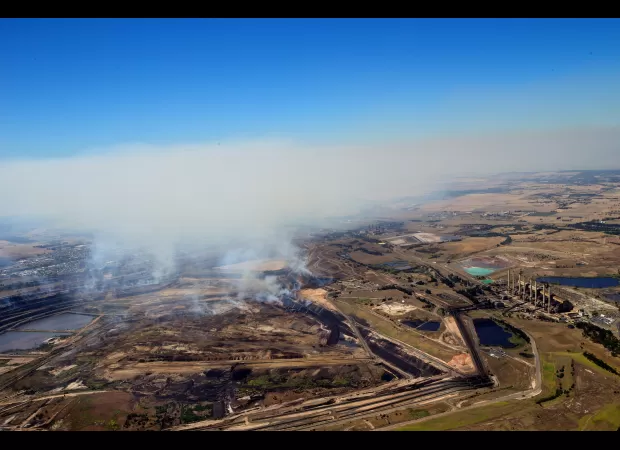 Study reveals that individuals exposed to mine fire experience accelerated lung aging, equivalent to almost five years of normal aging.