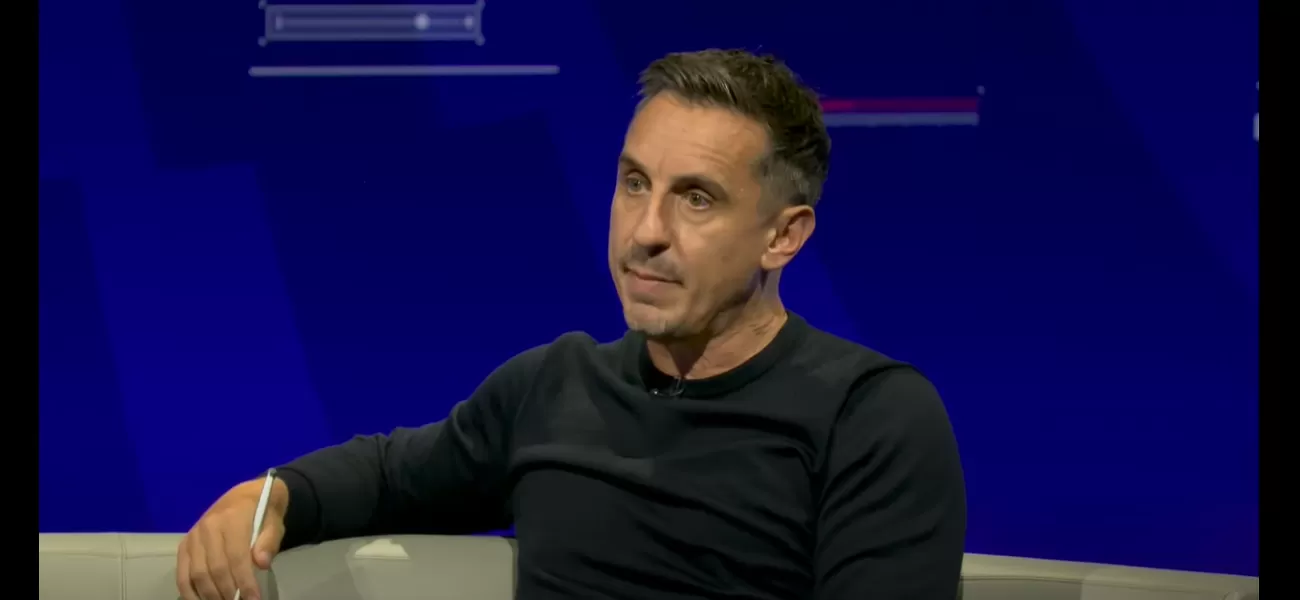 Gary Neville chooses unexpected Arsenal player to keep an eye on this year.