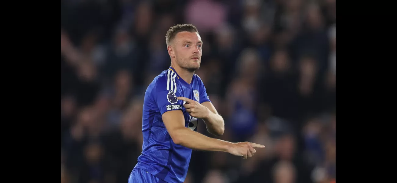 Vardy reveals reason for taunting Tottenham fans during Leicester's draw.