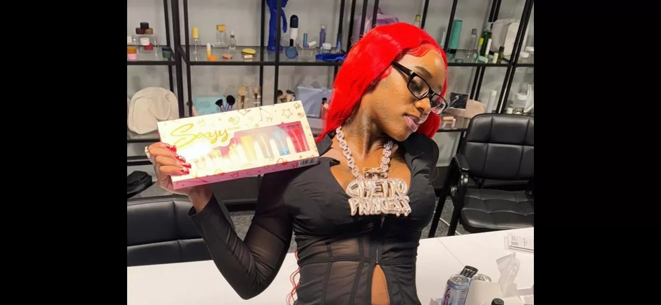 Hip-hop artist creates explicit cosmetic collection featuring offensive lip gloss names like 