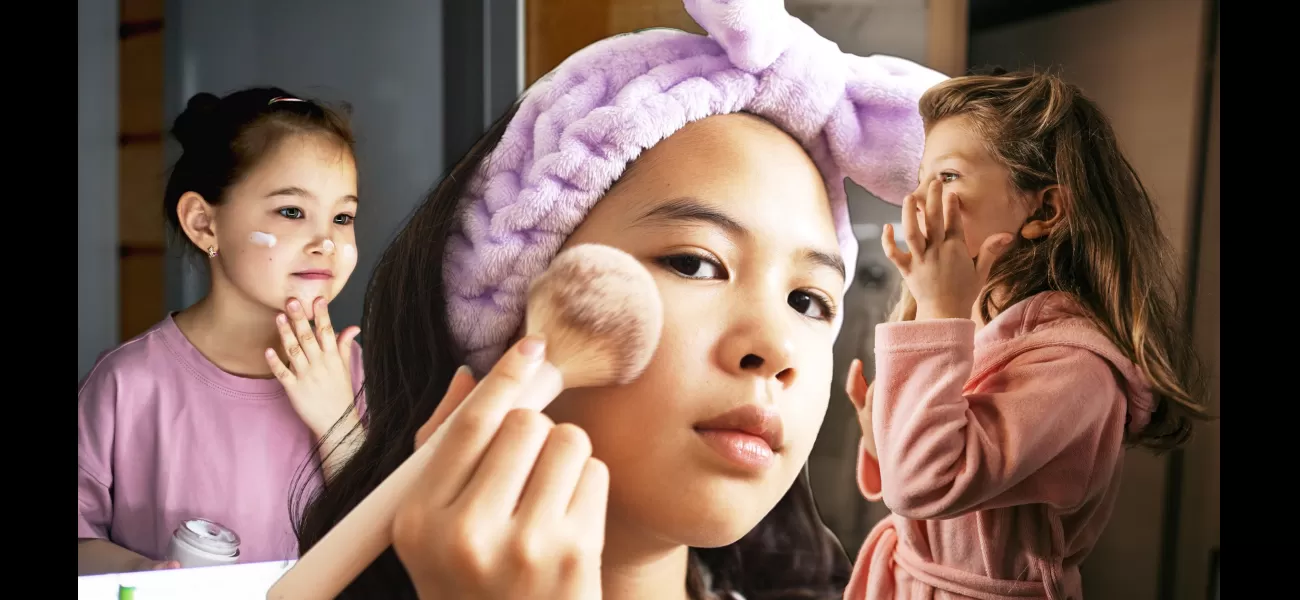 Kids these days are spending a lot of money on skincare, even at a young age. This is a sign of the times.