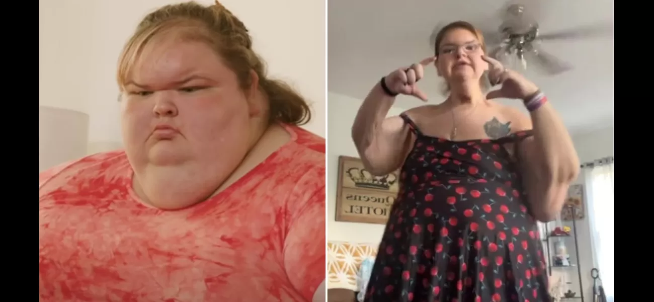 Fans are emotional as a popular reality TV star sheds 500lbs.