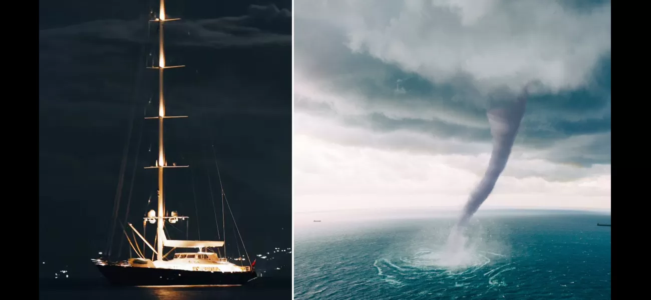 A waterspout may have caused the Sicily yacht tragedy.