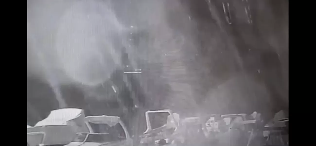 Bayesian yacht sinks after being battered by storm in final moments.