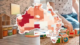 Study finds areas with lowest number of childcare centers in Australia
Study shows parts of Australia with fewest childcare centers