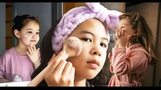 Kids these days are spending a lot of money on skincare, even at a young age. This is a sign of the times.