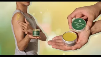 Customers are claiming that a natural skin balm is a 