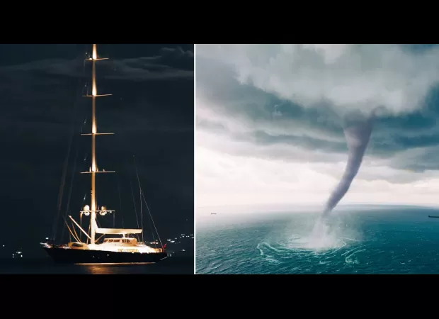 A waterspout may have caused the Sicily yacht tragedy.