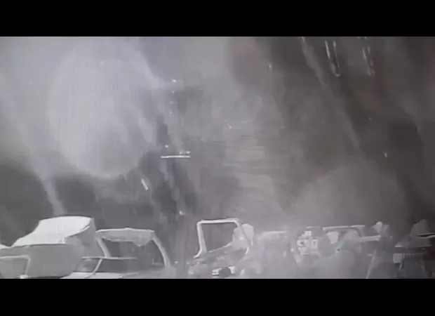 Bayesian yacht sinks after being battered by storm in final moments.