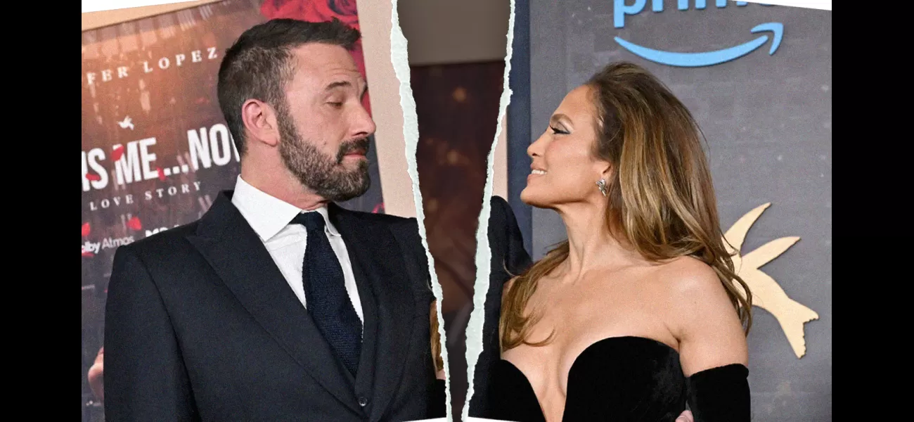 J.Lo and Ben Affleck are getting divorced.