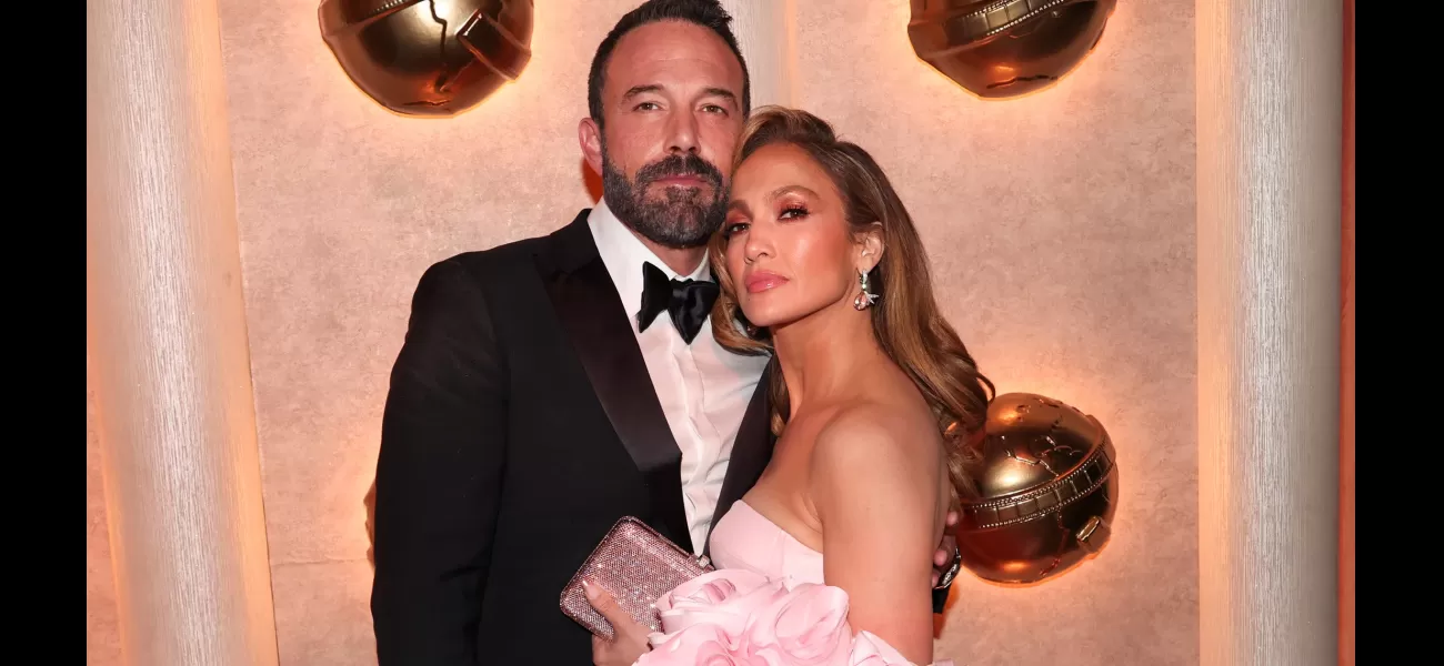JLo splits with Ben Affleck, filing for divorce.