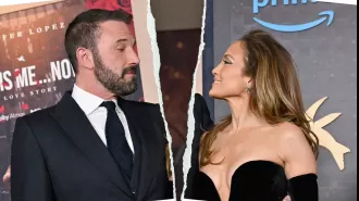 J.Lo and Ben Affleck are getting divorced.