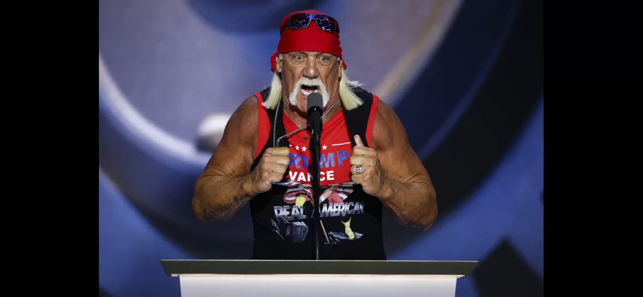 Hulk Hogan says drinking led to his offensive gesture and rant towards Kamala Harris being labeled as 