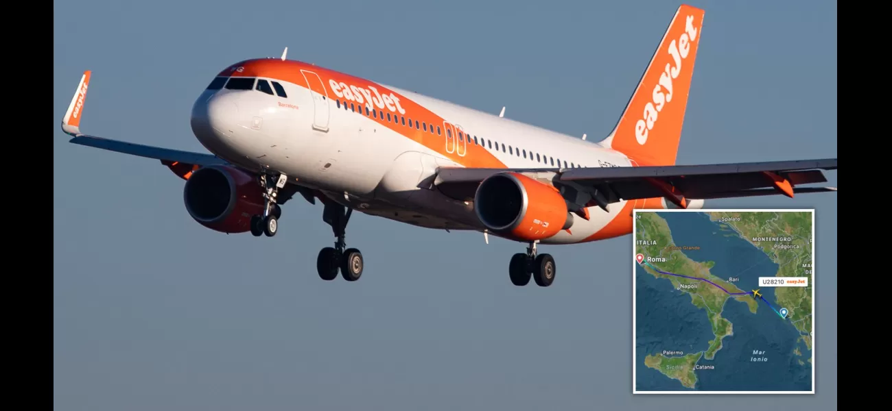 EasyJet staff injured when turbulence jolts London-bound plane, causing them to hit walls.